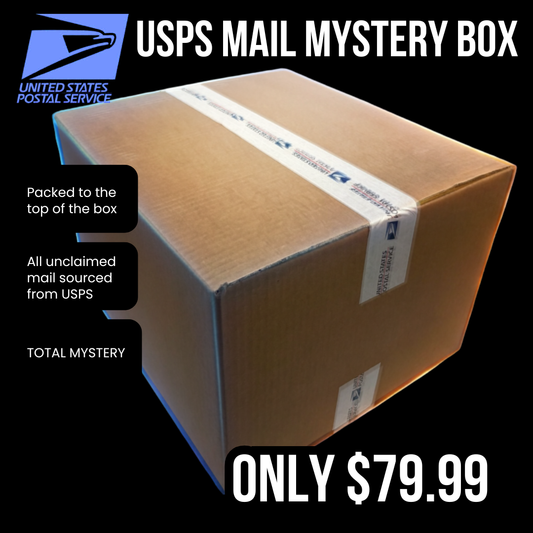 USPS Unclaimed Mail Mystery Box